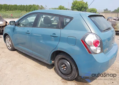 2009 Pontiac Vibe из США, поврежденный, VIN 5Y2SP67819Z450123